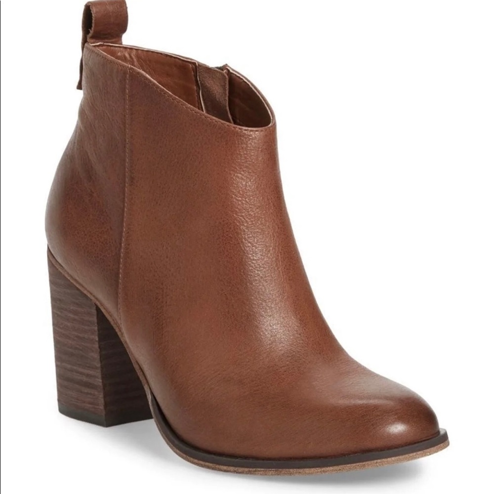 BP leather booties. Worn only once!